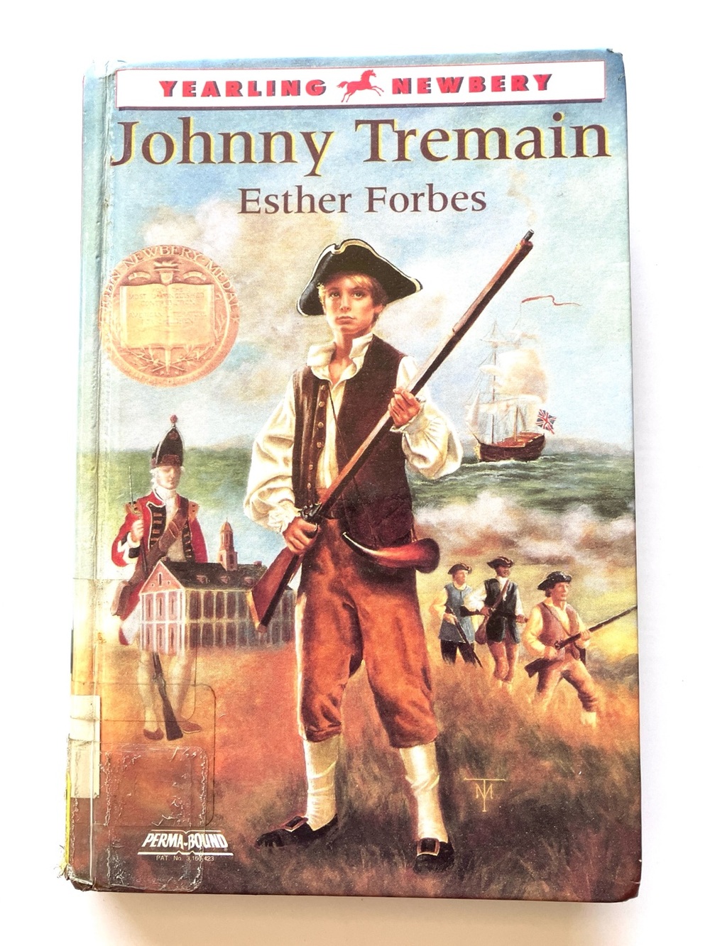 📚5/$10📚 Johnny Tremain Esther Forbes Newbery Medal Historical Fiction Book